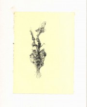 Tre volte Giano, inchiostro su carta, 27x21cm, 2005, III di copertina